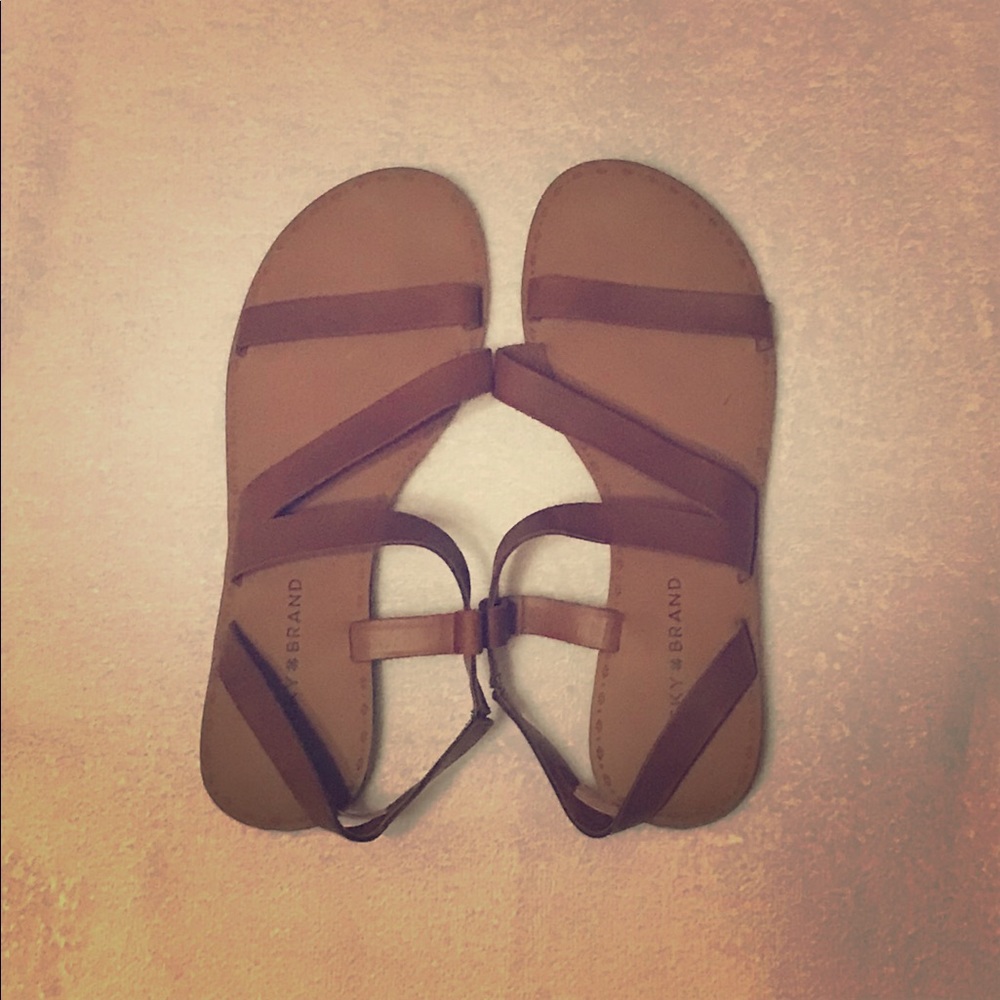 Lucky Brand Leather Sandals